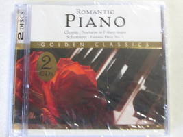 Romantic Piano Chopin Nocturne Schumann Fantasia No. 1 Golden Classics 2CD New - £6.58 GBP