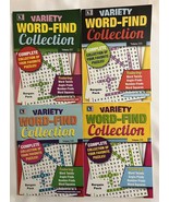  Lot of 4 Kappa Quality Variety Word-Find Collection Word Seek Puzzle Bo... - £17.94 GBP