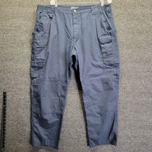 5.11 Tactical Cargo Pants Style 74273 Men&#39;s 42x32 Blue Work Utility Outdoor - $19.11