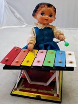 Vintage Xylophone Children&#39;s Little Performer Musical Instruments Toy Ki... - £7.78 GBP