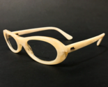 Ralph Lauren Eyeglasses Frames RL6010 5006 Ivory Cream Marble Oval 50-19... - $55.88