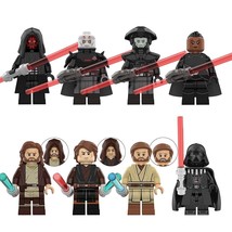 8pcs Star Wars Obi-Wan Ben Kenobi Grand Inquisitor Darth Maul Anakin Minifigures - £15.21 GBP