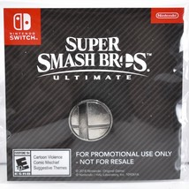 2018 Nintendo Switch Super Smash Bros. Ultimate Logo Collectible Promo Plug Pin - £11.07 GBP