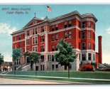Mercy Hospital Cedar Rapids Iowa IA UNP DB Postcard U21 - £3.87 GBP