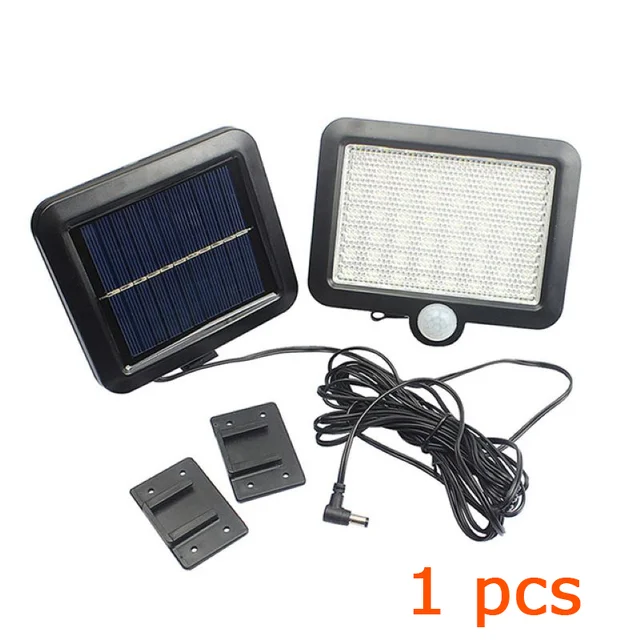 56 LED Solar Flood Light Safety Lights LED Solar Wall Lights Outdoor 3 Modes PIR - £163.79 GBP