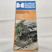 Vintage 1994 Illinois Railway Museum Union Illinois McHenry Trains Brochure - €9,37 EUR