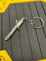 Handmade Dark laser sword Keychain Keyring Gamer Gift, Nerd gift star wa... - £27.46 GBP