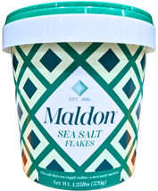 Maldon Kosher Sea Salt Flakes Resealable Tub 20.12 Oz EXP 08/2030 - $26.56 CAD