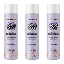 Marc Anthony Complete Color Care Purple Conditioner for Blondes 8 fl. oZ 3pc Set - £18.08 GBP