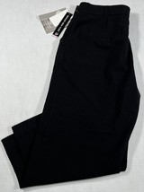 Briggs New York Pants Womens Size 6P Capri Slimming Tummy Control Black Crop NWT - £10.19 GBP