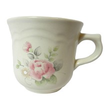 Pfaltzgraff Replacement Tea Rose Stoneware Custard Cup Mug Vintage USA - £7.13 GBP