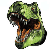 AnyGame Wooden Jigsaw 3D Puzzles Green Dinosaurs Mysterious Gift Educational Int - £18.78 GBP+
