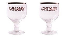 Chimay Belgian Ale Goblet/Chalice Beer Glasses 0.25L (Pack of 2) - $34.60