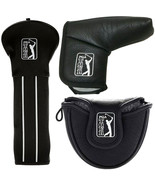 PGA Tour Putter or Driver Head Covers - Protect Great Looking Free US Op... - $246.13 MXN
