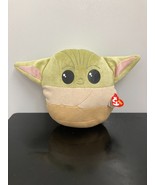 *Grogu*~ Ty Squishaboo~ 10&quot; Star Wars Plush with tags! ~ Very Cute! ~ Ex... - $357.36 MXN
