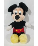 Vintage Mickey Mouse Plush Stuffed Animal Toy Doll, Walt Disney World Disneyland - $12.87