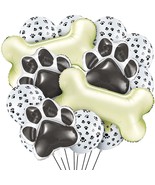 46 Pieces Dog Themed S Include 40 Pieces Dog Paw Print Latex S 3 Piece - £17.22 GBP