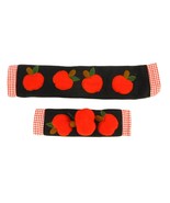 Appliance Handle Covers ~ Refrigerator, Oven, Microwave ~ Black Felt App... - $10.73