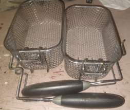 NEW!! FARBERWARE PAIR OF BASKETS, FREE SHIPPING US ONLY!! - $19.79