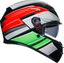 AGV Adult Street K3 Wing Helmet Black/Italy XL - £255.75 GBP