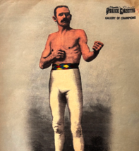 1951 Bob Fitzsimmons MW Boxing Champ Police Gazette Litho Print Sports D... - $34.99