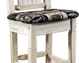 Montana Woodworks Homestead Collection Counter Height Barstool with Wood... - $660.99