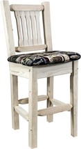 Montana Woodworks Homestead Collection Counter Height Barstool with Wood... - £516.27 GBP