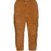 Native Brown Suede Leather Pants - $123.00