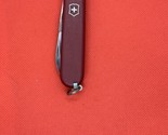Red Ecoline Victorinox Swiss Army Recruit Knife Retired - $48.49