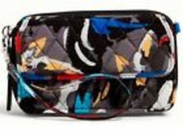 Nwt Vera Bradley Splash Floral All In One Crossbody Wristlet For Iphones 6 Or - £21.23 GBP