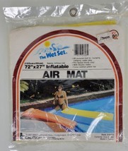 Vintage NIP The West Set Intex Yellow Inflatable Air Mat Raft 59703 72x2... - £11.89 GBP