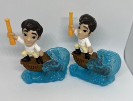 2 Prince Eric The Little Mermaid 2023 McDonald’s Toy Lot Of 2 Water Wave Ahoy - £3.79 GBP
