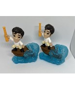 2 Prince Eric The Little Mermaid 2023 McDonald’s Toy Lot Of 2 Water Wave... - $6.51 CAD