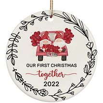 Our First Christmas Together Gnomes Ornament Tree Decoration 2022 Keepsake Gift  - £15.62 GBP