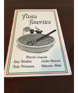 Pasta Favorites, recipes, 1987, New, 36 pages, Berzinec - $243.84 MXN