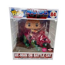 Pop! Rides HE-Man On Battle Cat 84 Flocked Targetcon Limited Edition Exclusive - £17.99 GBP