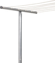 Clothesline T Post Steel Outdoor Single T-Post 90-In High Clothes Laundry Drying - £40.94 GBP