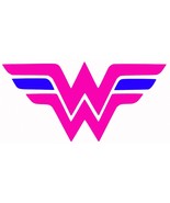 PINK Thin blue line Wonder Woman Decal For for Car Truck Sticker Vinyl Police - $5.93