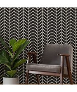 Homestead Chevron Wall Stencil – Wall Painting Stencils for Easy Room Ma... - $46.00