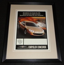 1999 Chrysler Concorde Framed 11x14 ORIGINAL Advertisement - £27.21 GBP