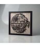 Death Star Framed Wall Art — Outer Rim Props - $24.99