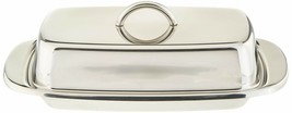 Norpro Stainless Steel Double Covered Butter Dish - £15.54 GBP