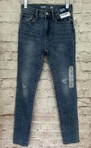 Old Navy Jeans Girls12 Rockstar Jegging High Rise 360 Stretch Distressed - £22.38 GBP