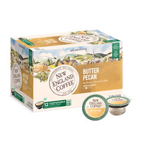 NEW ENGLAND COFFEE BUTTER PECAN K-CUPS 12CT - $16.24