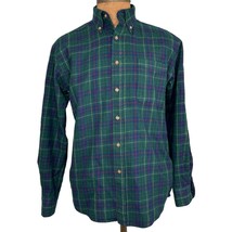 Vintage Sir Pendleton Wool Lodge Button Up Shirt Size Medium Authentic Tartan - £43.66 GBP
