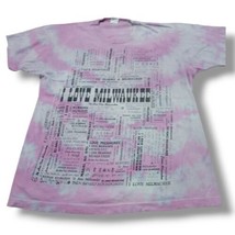 Vintage Fruit Of The Loom Shirt Size XL &quot;I Love Milwaukee&quot; Graphic Tee Tie-Dyed  - $40.46