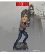 Game Resident Evil Leon Bobblehead statue figure Head knocker Chris Redf... - $159.00