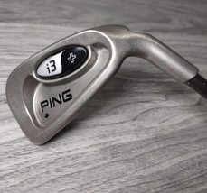 Ping i3+ DEMO 6 Iron Stiff Flex Graphite Shaft Black Dot RH Golf Club Ping Grip - $26.96