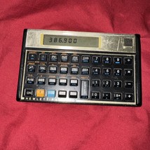 Vintage Hewlett Packard HP 12C Financial Calculator Works - $17.81