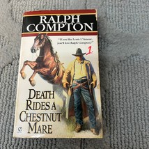 Death Rides A Chestnut Mare Western Paperback Book by Ralph Compton Signet 1999 - £9.74 GBP